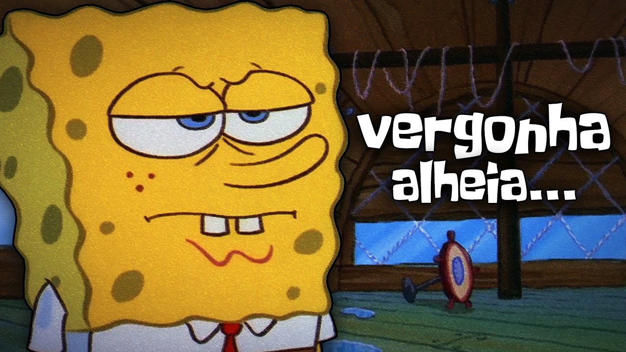 A idiotização de Bob Esponja ao longo do tempo