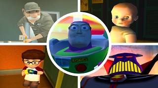 Toy Story 3 (PS2, PSP) - All Bosses   ENDING