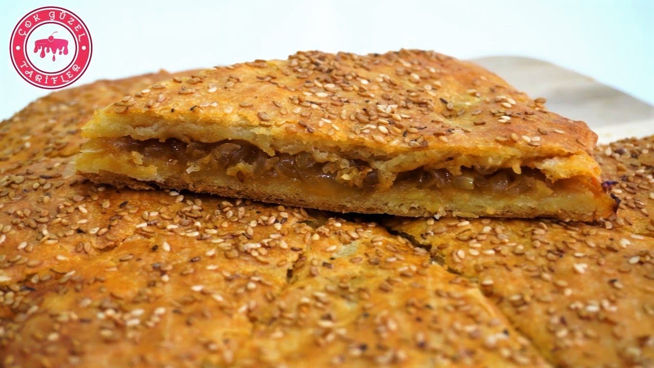 Soğanlı Susamlı Girit Böreği ???? En Lezzetli Girit Böreği Tarifi | El Açması Börek Tarifleri Kolay