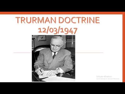 Know about The Truman Doctrine