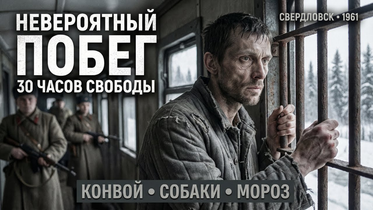 ДЕРЗКИЙ ПОБЕГ ИЗ СТОЛЫПИНСКОГО ВАГОНА! ПРОЛЕЗ В ЩЕЛЬ! 30 ЧАСОВ БЕГСТВА! ЧТО С НИМ СТАЛО?