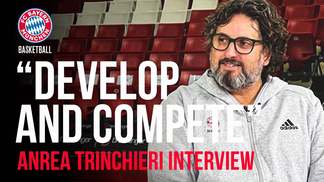 Andrea Trinchieri vor dem Start der EuroLeague: "Wollen alles raushauen" | FC Bayern Basketball