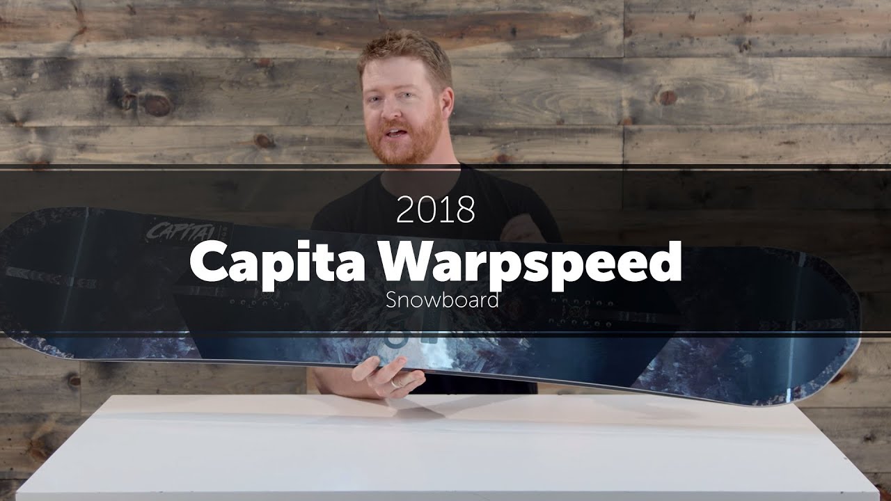 2018 Capita Warpspeed Snowboard - Review - YouTube