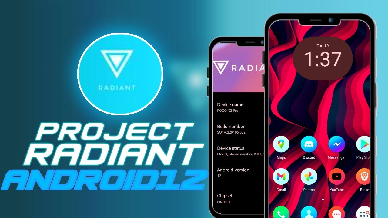 Project Radiant (Custom ROM) Una de las más estables con A12 por ahora RN8 Review