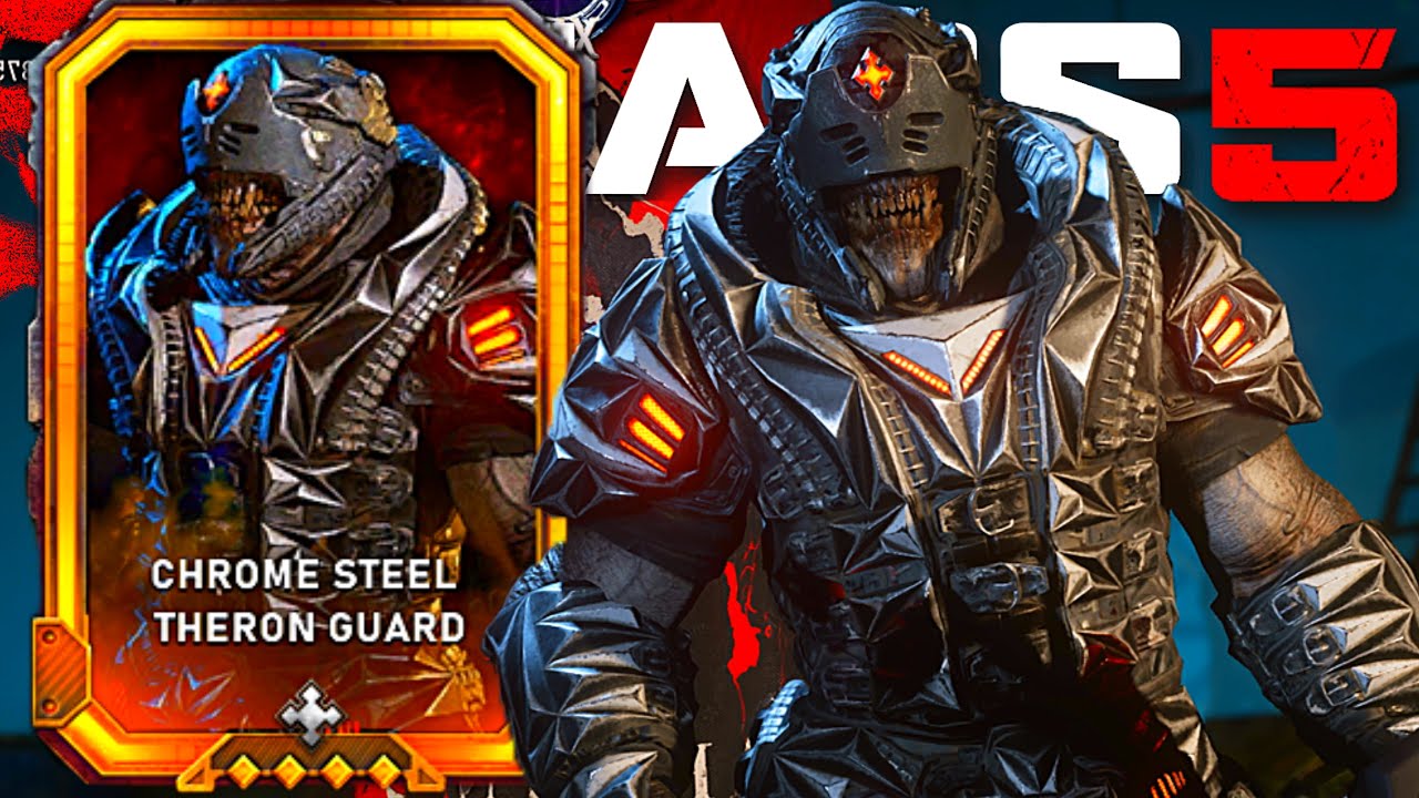 FREE FOR ALL- 8 PLAYERS RANKED | CHROME STEEL THERON GUARD | Gears Of War 5