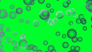 Green screen Bubbles
