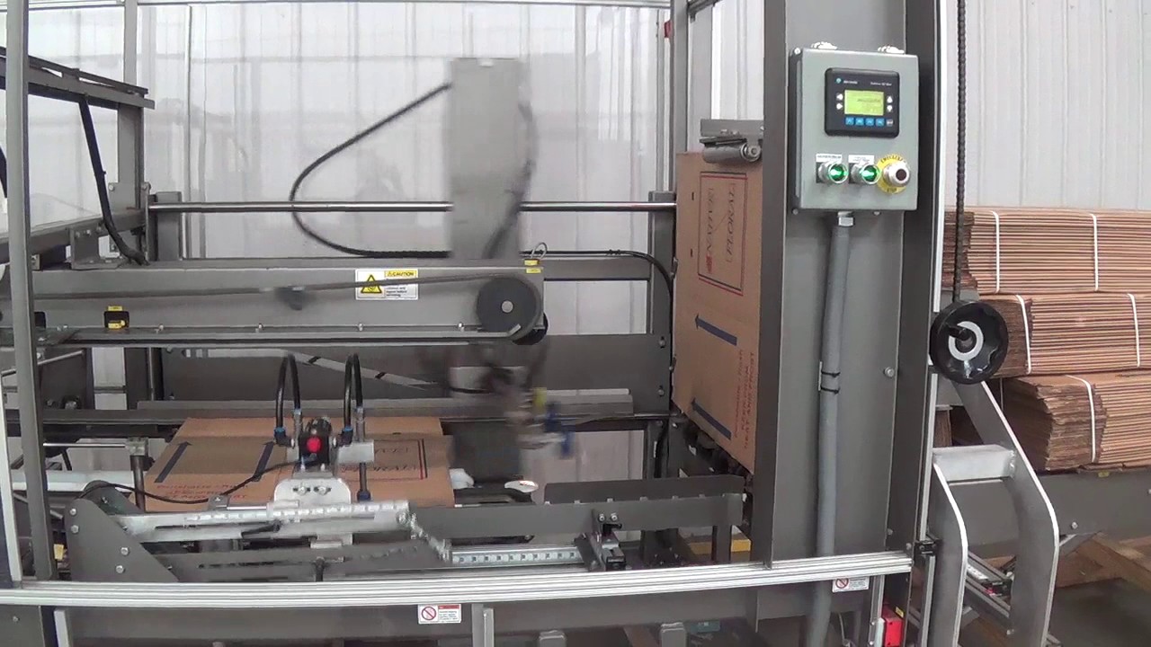 B4391 Pearson Packaging R235 IT Tape Case Erector SIGMA Equipment