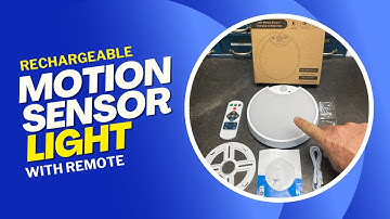 Rechargeable Motion Sensor Light with Remote | Closet Light | Ceiling Lights