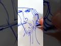 #sketch #art #drawing #blue #west