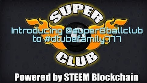 Play game and earn steem - SUPER8BALLCLUB