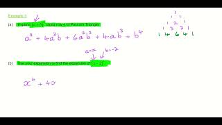 IB AA Binomial Theorem Example 3