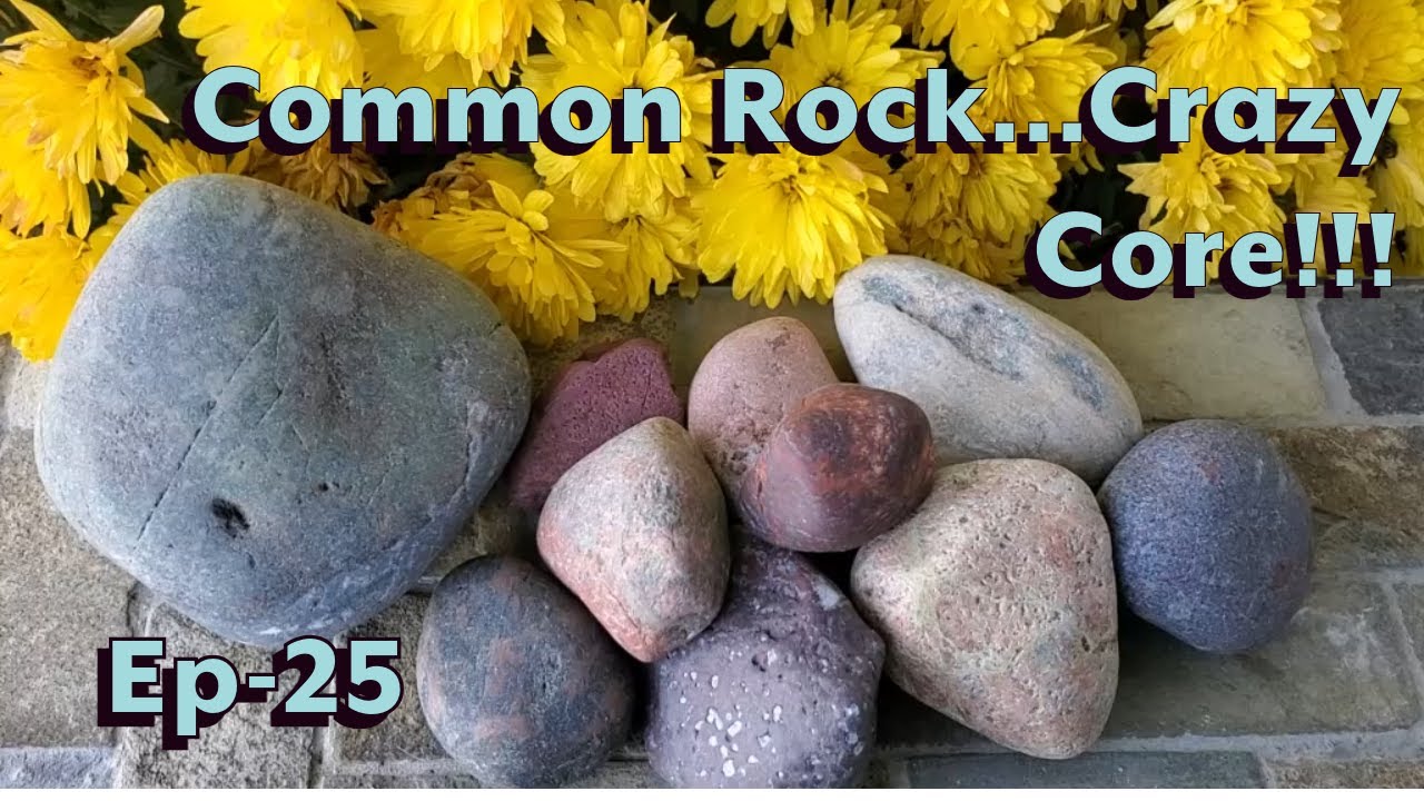 Разрезание прибрежных камней пополам — то, что внутри, вас поразит!...Эпизод 25