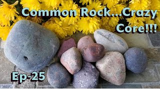 Cutting Beach Rocks In Half - What's Inside Will Amaze You!...Ep25