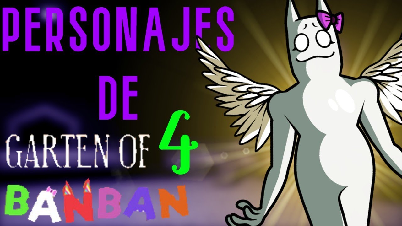 PERSONAJES QUE SALDRAN EN GARTEN OF BANBAN 4!!!