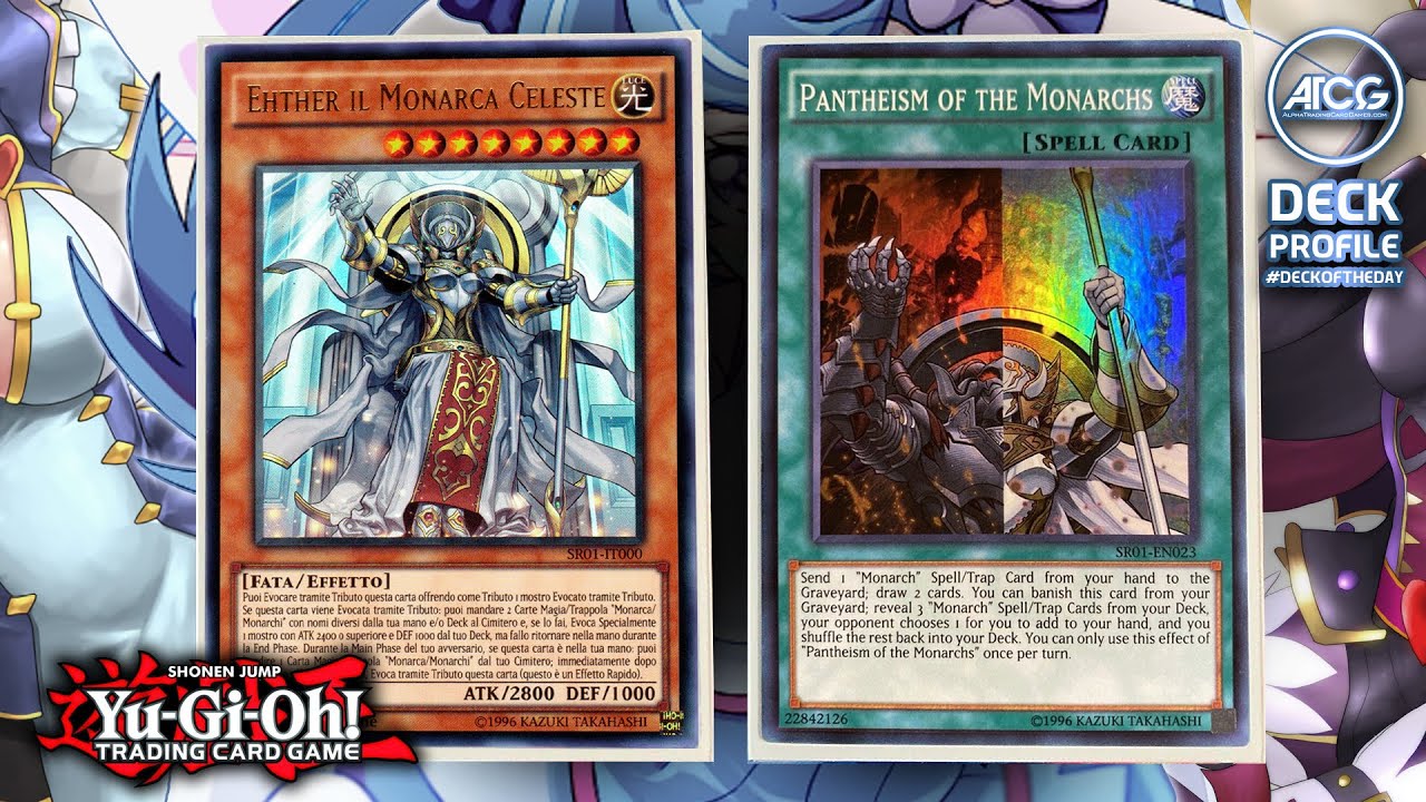 YuGiOh! DOMAIN MONARCH Deck Profile POST BANLIST (November 2020) Pantheism of the Monarchs