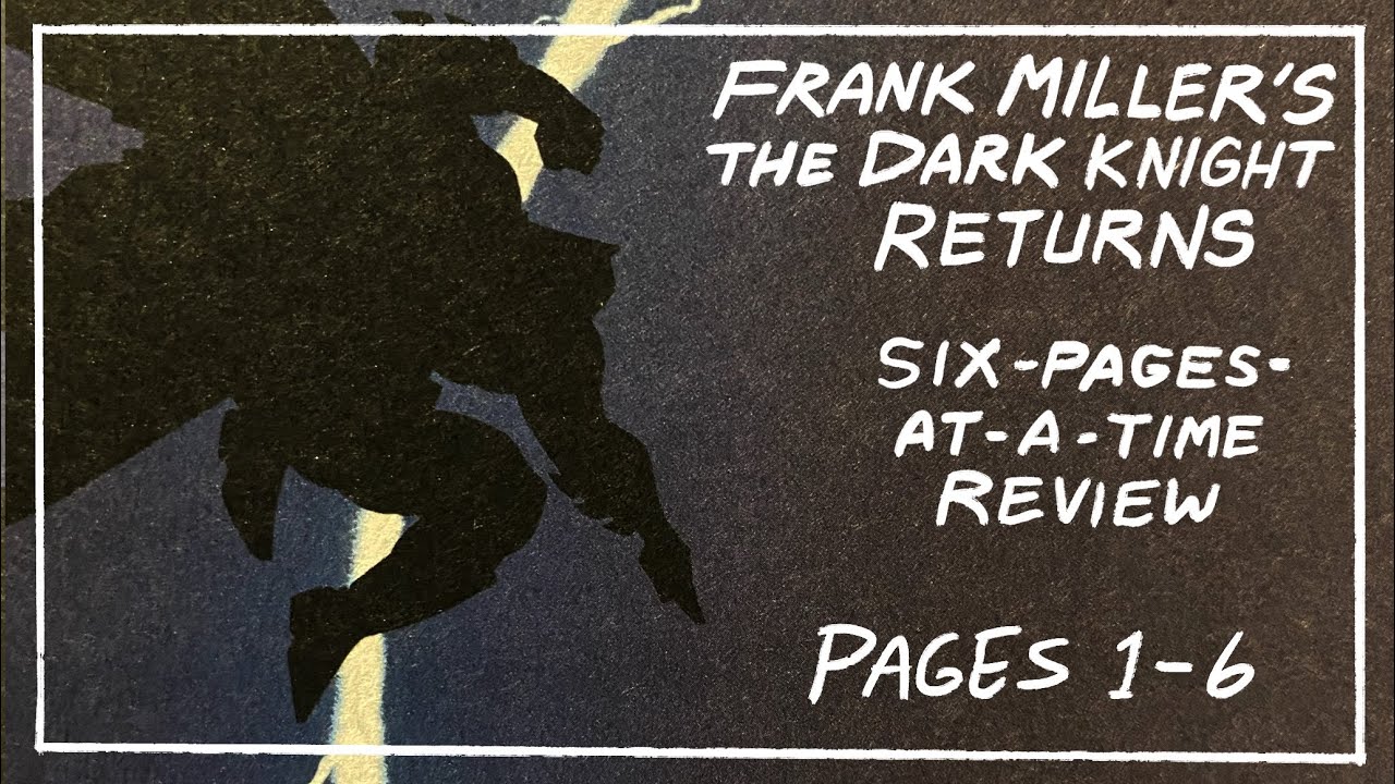 Frank Miller's Experimental Narrative Techniques in The Dark Knight Returns