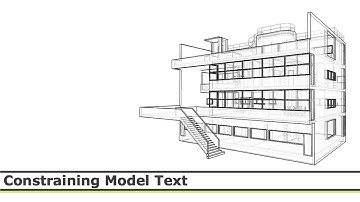 Intro. to Revit Families - Constraining Model Text