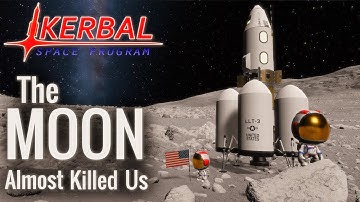 THE MOON almost killed us. | KSP 10% Science Ep-21