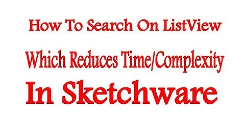 How to Search on ListView|Sketchware Tutorials