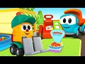 Car cartoons full episodes. Learn colors for kids & numbers for kids with toy cars for kids.