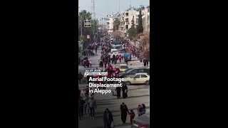 Download Lagu Aerial Footage Shows Displacement in Aleppo MP3