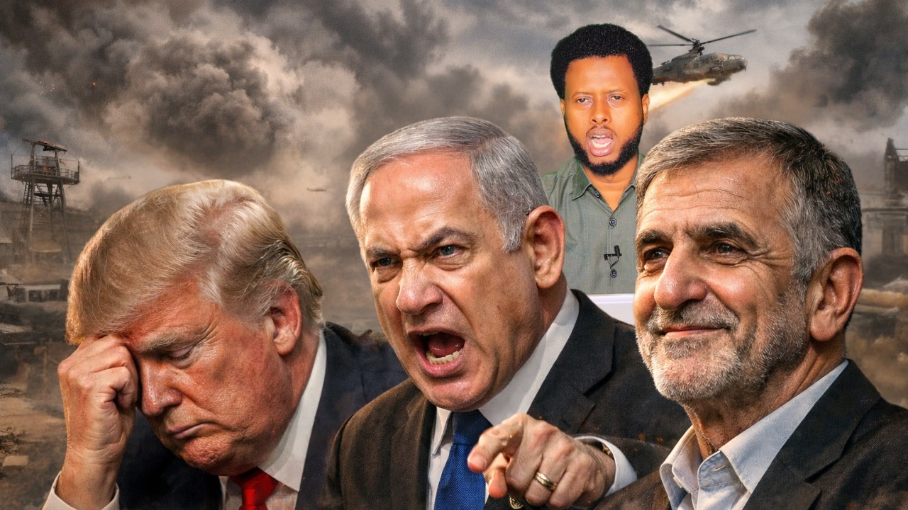 Iiraan oo awood xooggan la soo baxday, saldhigyo la gubay & Trump laba qodob mid dooranaya