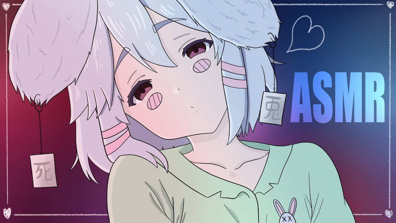 [3DIO ASMR] warm and relaxing ear massage from your favorite bunny