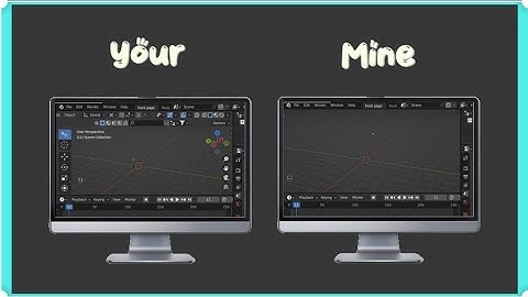 How to clean up your workspace in blender  ?