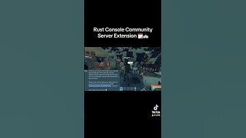 Rust Console Community server extensions..#shorts #rust #rustconsole