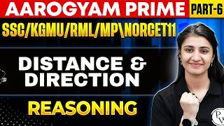 NORCET 11\SSC\KGMU\RML\MP Preparation | | Reasoning Distance And Direction Part 6 | Aarogyam Prime