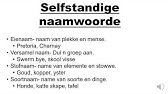 graad 4 afrikaans selfstandige naamwoorde 1 worksheetcloud video lesson youtube
