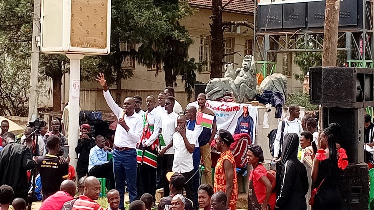 DOUGLAS OTISO,PHENY KERUBO And DENNIS ONYAMO Fundraising For A Man Who WALKED From NAIROBI To KISII 