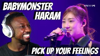 BABYMONSTER - HARAM 'Pick Up Your Feelings' COVER (Clean Ver.) | REACTION