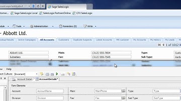 SalesLogix  Web Client Adding a New Field - SalesLogix Demo Series