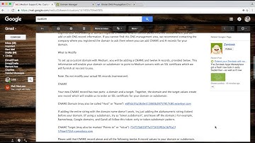 How To Set Up A Custom Domain On Medium