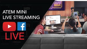 Atem Mini | Facebook | Youtube | Live Streaming