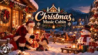 Christmas Music 🎄 Cozy Piano by the Fireplace for a Magical Winter Night
