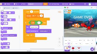 7th Grade Informatics - Algorithms - Creating a Game in Scratch