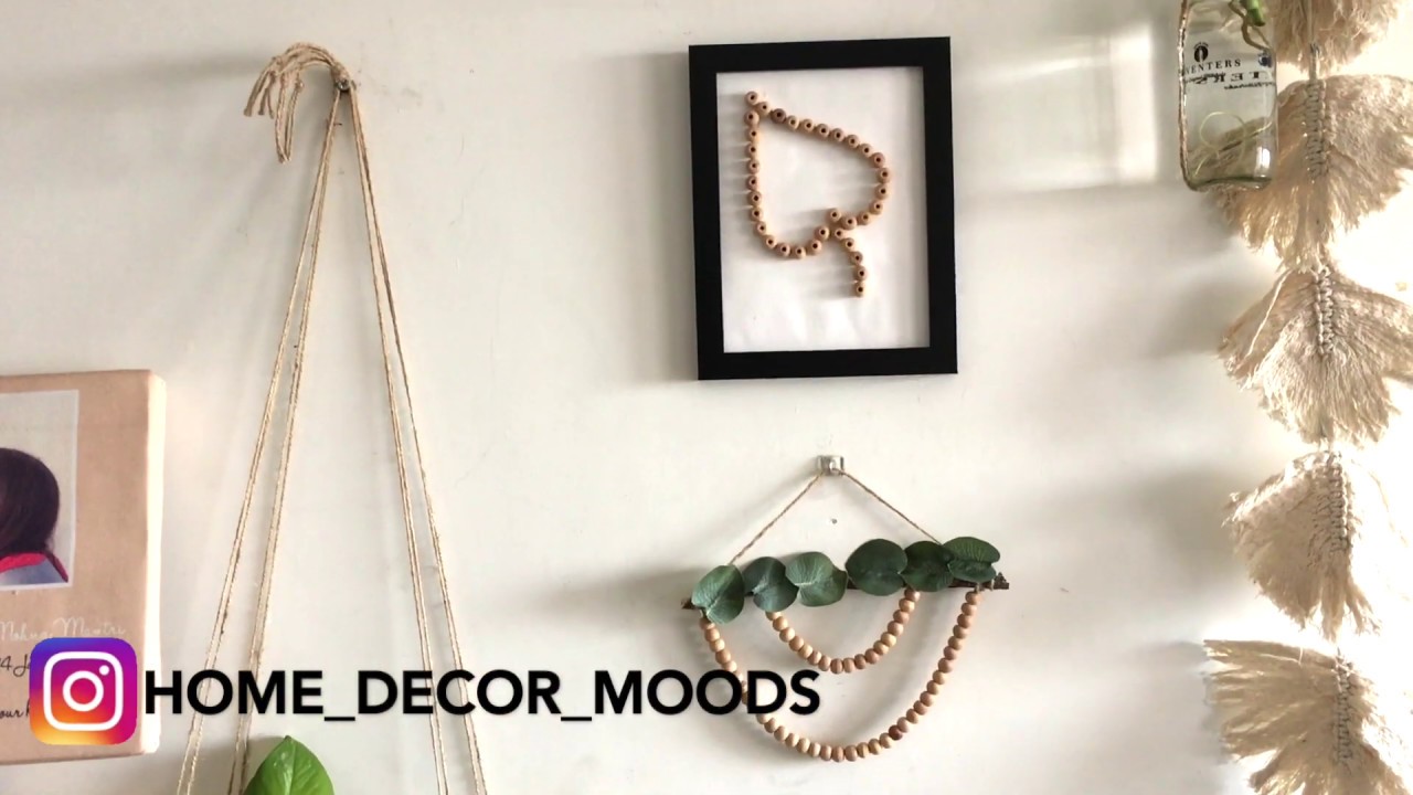 DIYs with Wooden Beads Wooden Beads Photo Frame Lockdown Activities