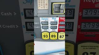 Chevron 4 79 premium 93 octane per gallon - 2026