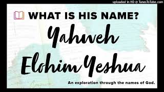 Yahweh Elohim: Genesis 2–4