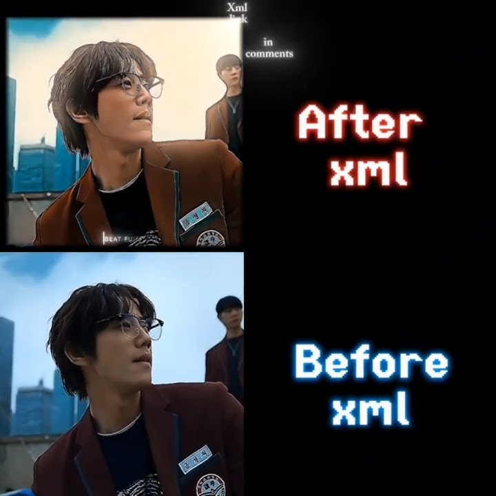 After xml 💀☠️😈 #alightmotion #toutorial #shorts #4k #xml #xml_file #xmlpreset #weakheroclass2 #aura