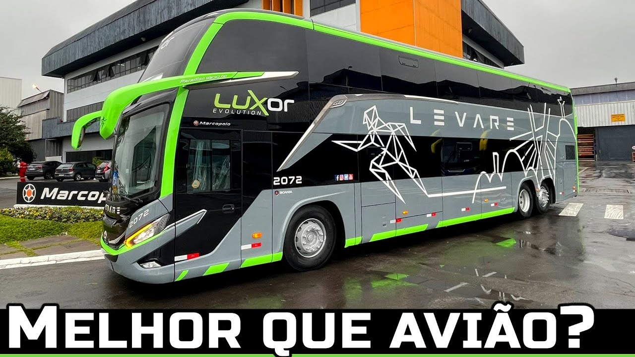 UM ÔNIBUS MELHOR QUE AVIÃO? VOCÊ DISPENSARIA O AVIÃO?? CONHEÇA AS POLTRONAS MASSAGEADORAS