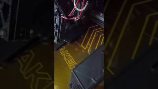Makergear M2 printing its first useful things