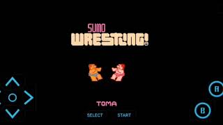 Sumo Wrestling (nes) Game playthrough Nintendo | Dangal Kusti screenshot 4