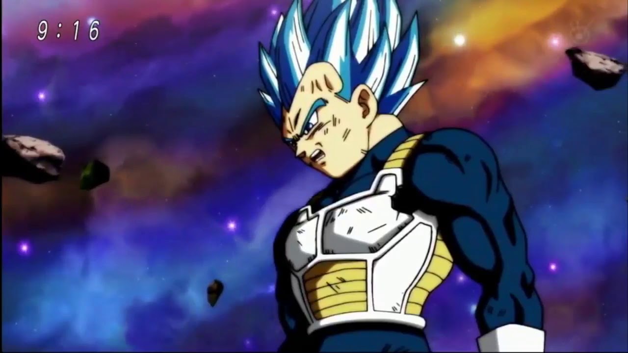VEGETA MAKES THE MAJIN VEGETA MOVE + FLASHBACK!! Vegeta vs. Toppo FULL
