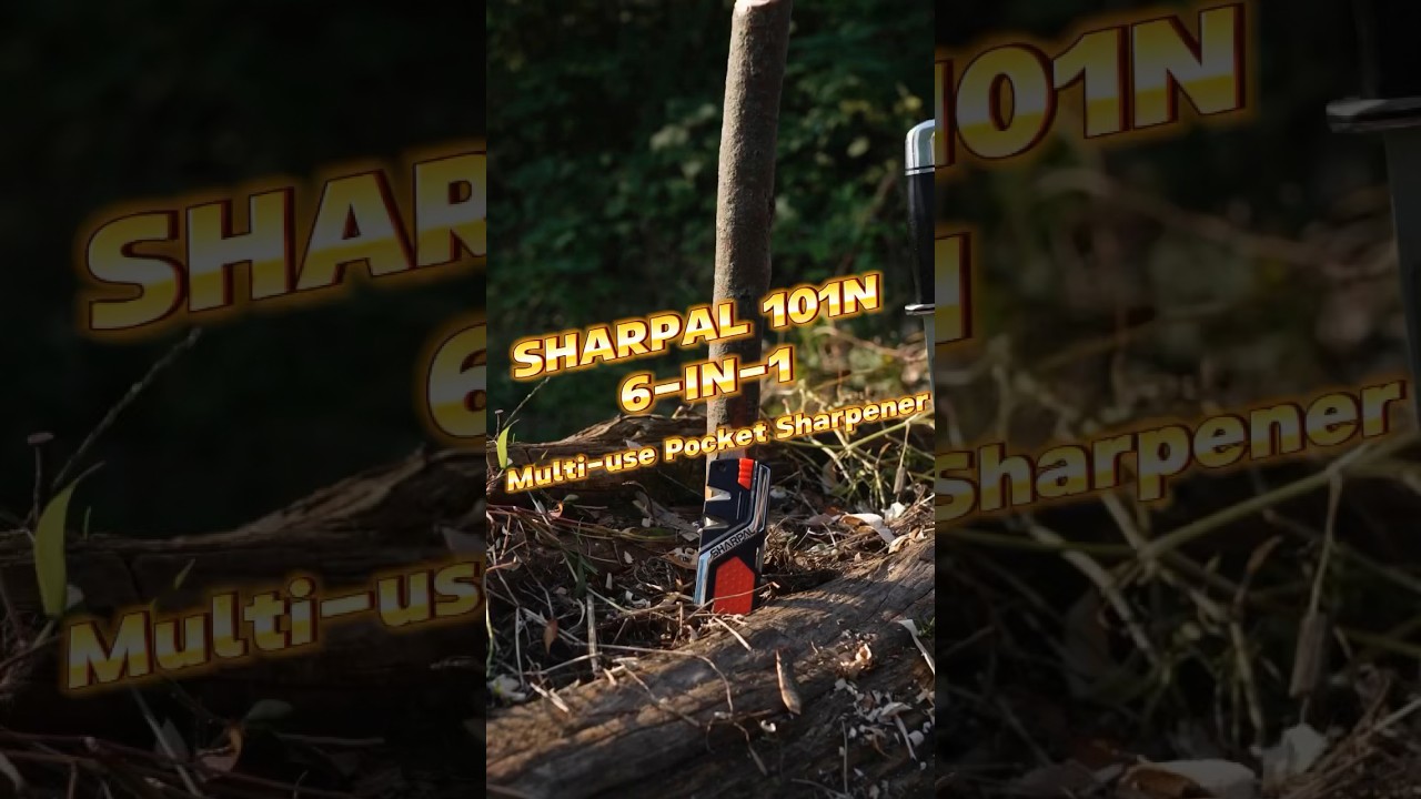 SHARPAL 101N 6-In-1 Multi-use Pocket Sharpener 