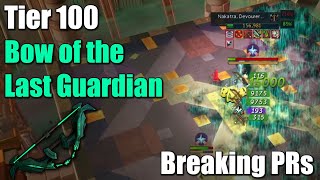 Testing Tier 100 Bow of the Last Guardian on Bosses - Runescape