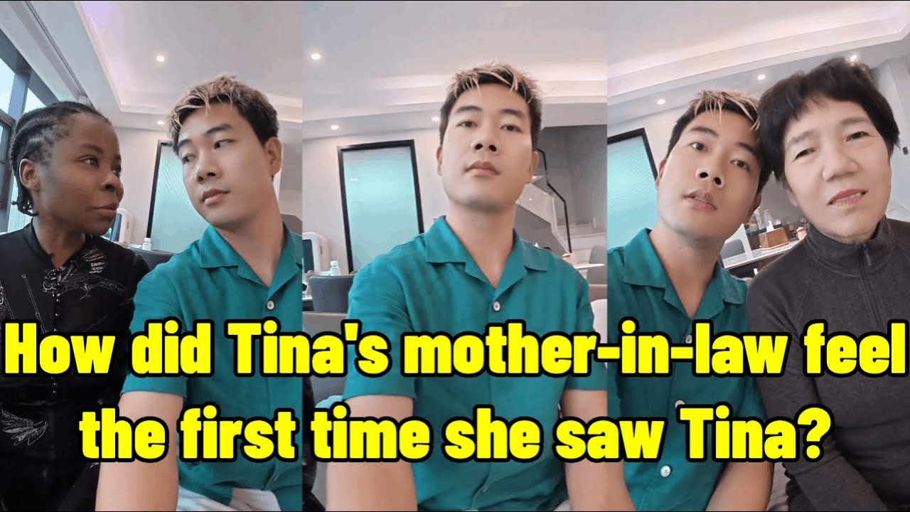 How did Tina's mother-in-law feel the first time she saw Tina?
