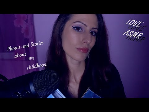 ASMR Close Up Whisper : Childhood photos and Stories | АСМР На Български : Снимки и Истории